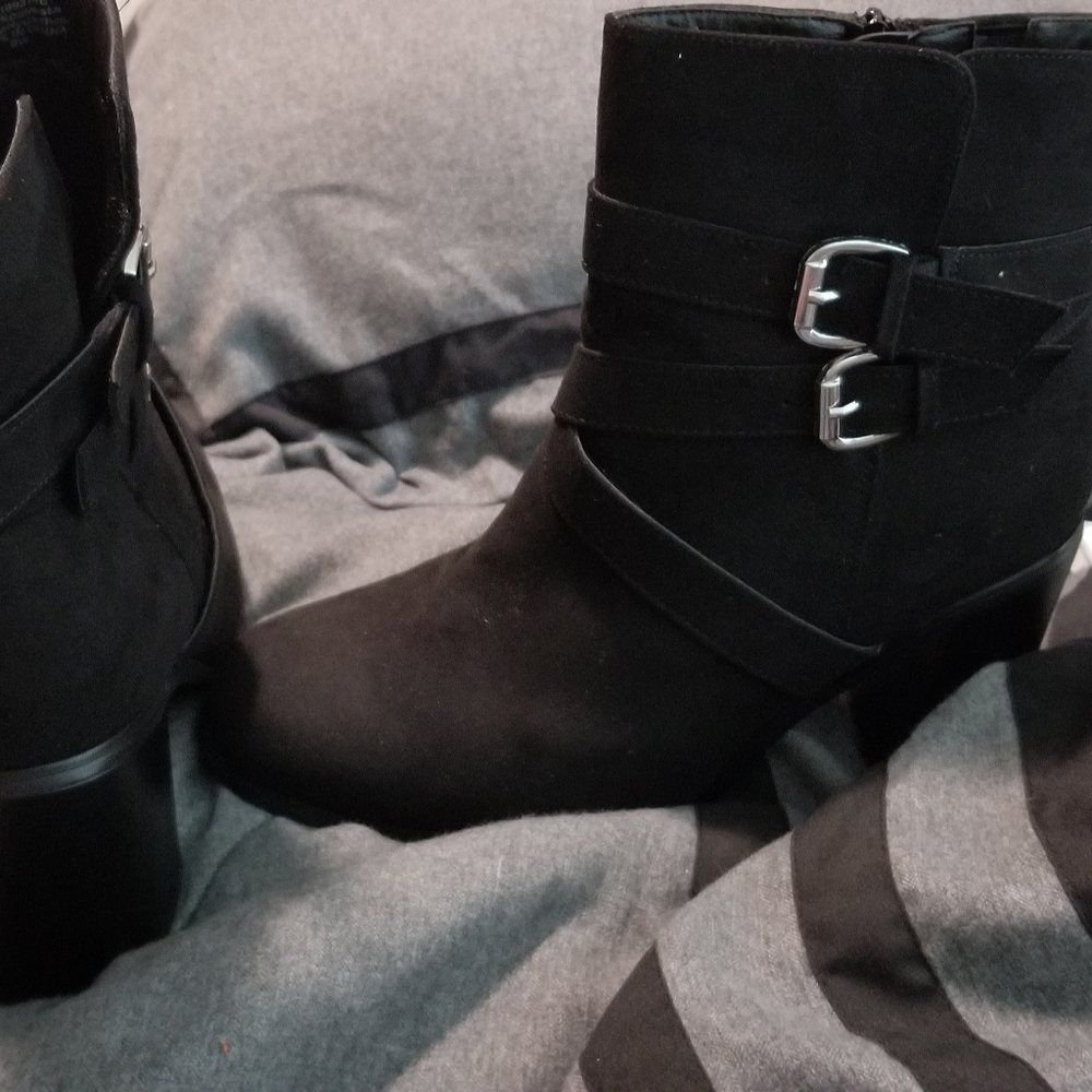 Black booties